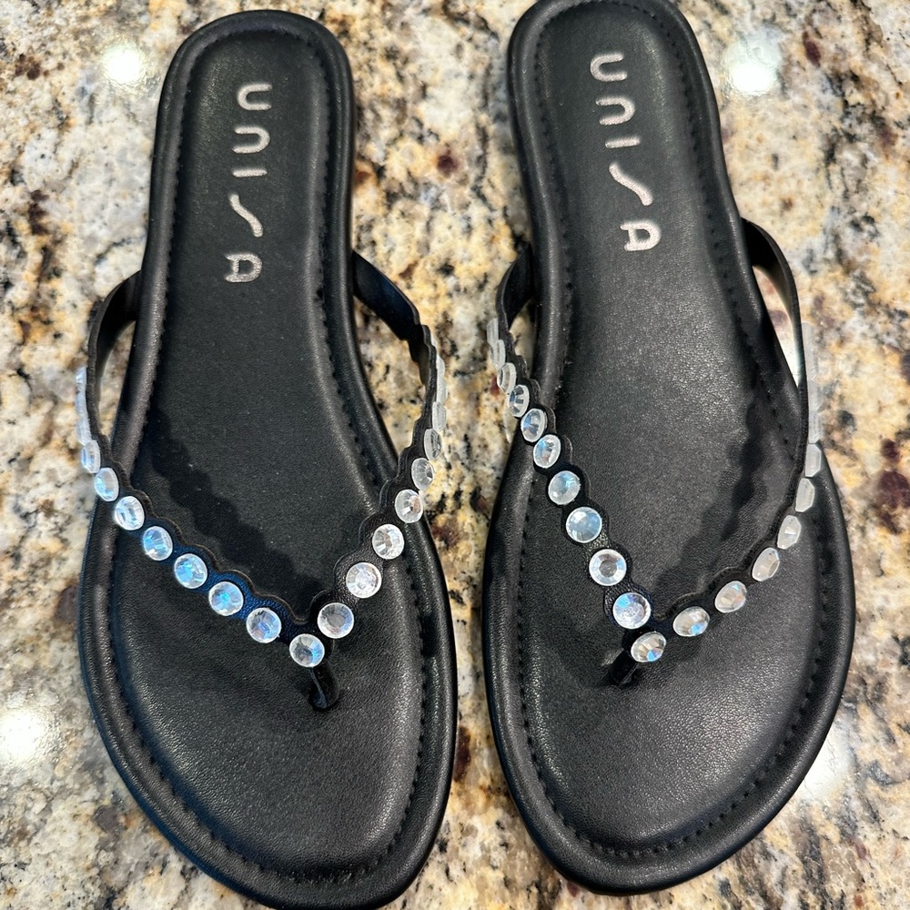 Unisa jeweled sandals